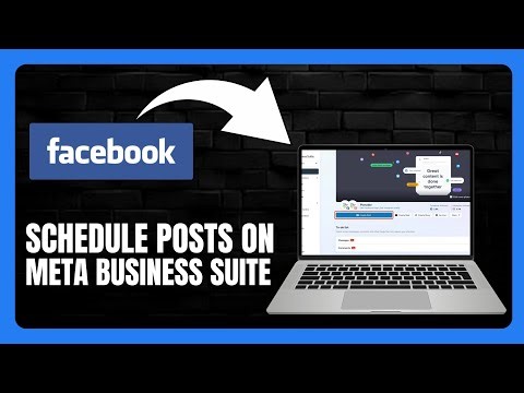 How To Schedule Facebook Posts On Meta Business Suite - Full Guide (NEW 2025)