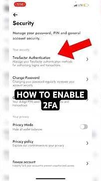 HOW TO ENABLE 2 FACTOR AUTHENTICATION (2FA) TO IMPROVE YOUR CRYPTO ON YOUR ACCOUNT SECURITY #crpto