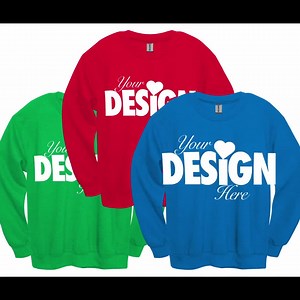 Gildan 18000 Color Chart   Size Chart: Canva Template (digital Download) - Etsy