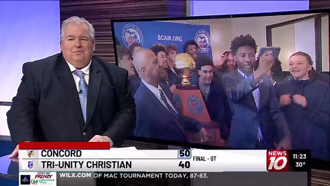 Concord boys basketball advances to Division 4 state final over defending champs Tri-Unity Christian