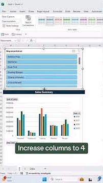 How to create an interactive dashboard in Excel. 🤓 #scribe #scribehow