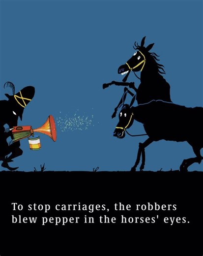 The Rabbit Hole on Instagram: "Each robber in Tomi Ungerer’s picture book classic, The Three Robbers, carries a different weapon. The pepper blower is one Tomi invented. IN JUST TWO DAYS our largest exhibit to date, a cover-to-cover immersive experience based on The Three Robbers will open! Tickets and more info at ThreeRobbers.org 🎶: @musicintheamericanwild . . #TheThreeRobbers #TomiUngerer childrensbooks #childrensbookillustration #vintagechildrensbooks #kidlit #kidslit #MuseumExhibits #Art #