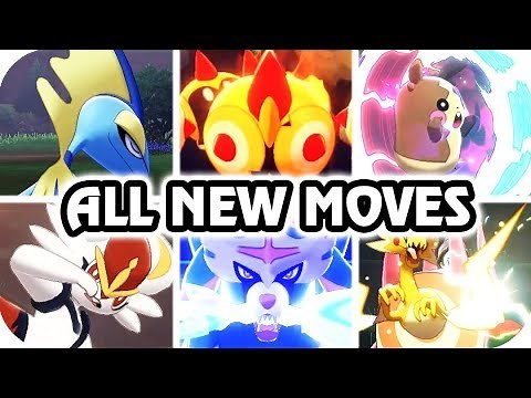Pokémon Sword & Shield : All New Signature Moves & Info (HQ)