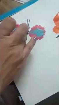 making butterfly using leaf