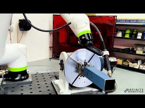 Cobot plasma cutting demo | Full RHS Bevel with FANUC CRX #hypertherm #plasma #cobotwelding #fanuc