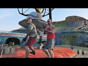 GTA V - HISTORIAS DE ALIENS EN PARKOUR ELECTRICO