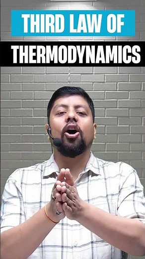 Third Law of Thermodynamics| Law of Thermodynamics| #csirnet #csirnetchemicalsciences #asapchemtime