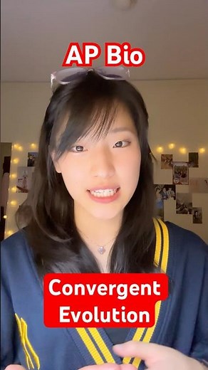 AP Bio Unit 7, Part 7: Convergent Evolution 🦍#apbiology #apbio #biology #bioscience #science #fyp