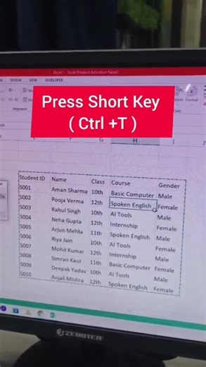 How to Apply and Remove Format as Table in MS Excel | Easy Tutorial
