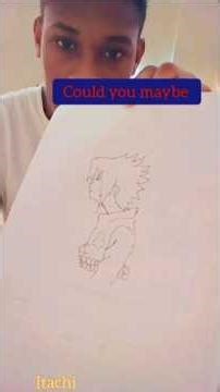 Unlock Your Art Skills: Draw Itachi Uchiha Easily #shorts