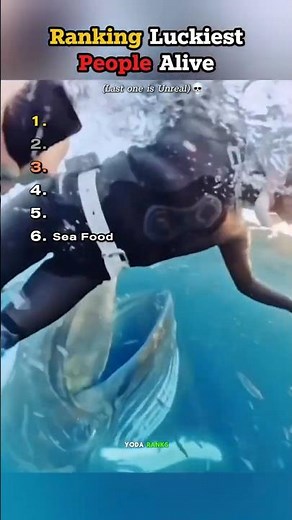 Ranking Luckiest People Alive 😱