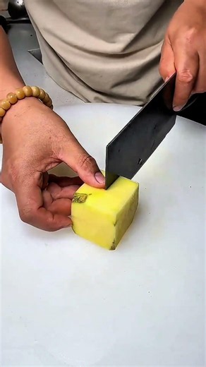 🥔 Genius Potato Cutting Trick 🔪✨ Super Satisfying Food Art
