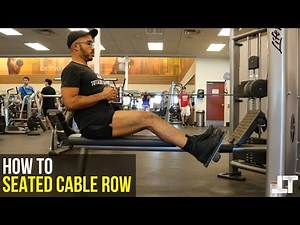 How To Seated Cable Row With V-Bar | Back Exercise | Tutorial