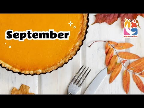 Fun Facts About September for Kids🍁Months of the Year for Preschool Learning🍂Kids Educational Video
