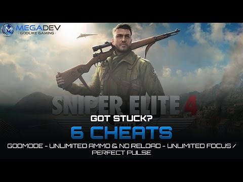 Sniper Elite 4 Testicle-Shot & Cheats: Godmode, Unlimited Ammo, … | Trainer by MegaDev