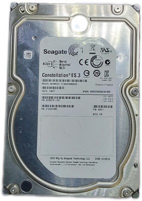 Seagate Constellation ST4000NM0023 4TB 3.5" SAS HDD | eBay