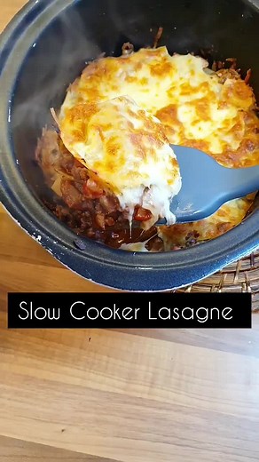 Slow Cooker Lasagne Recipe