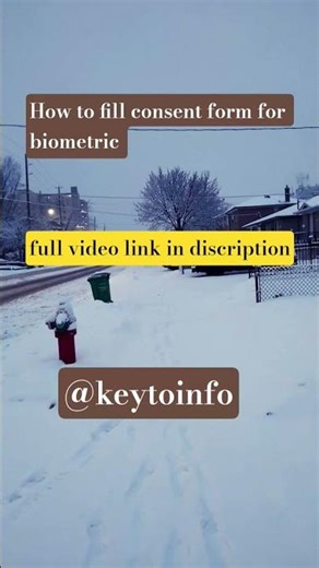 how to fill biometric consent form #oinp #canada #biometric #canadalife