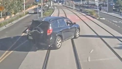 Motorists, cyclists, pedestrians risk lives on light rail tracks