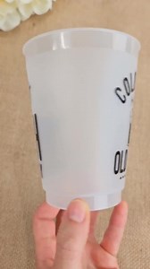 Frosted Cups, Wedding Frosted Cups, Custom Wedding Frosted Cups, Personalized Frosted Cups Wedding Favors, Custom Plastic Cups Favors (76) - Etsy