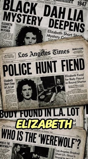 The Black Dahlia: Unsolved Because of the Media 📰🤯 #facts #history
