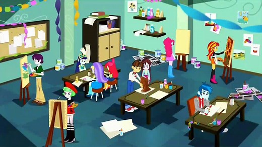 MLP - Equestria Girls Summertime Shorts: The Art of Friendship