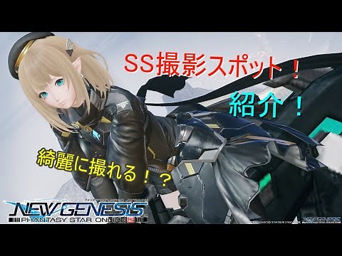 【NGS】すぐ撮れる？？SS撮影スポット紹介！【PSO2】