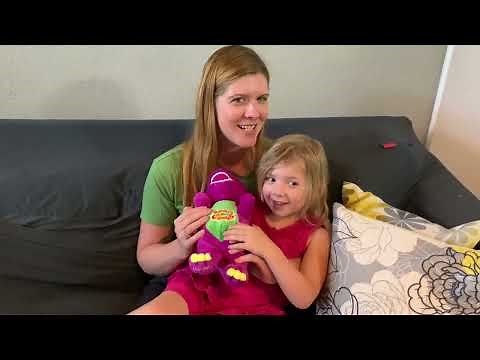 Barney stuffed animal