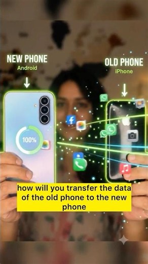 Transfer Data from Old Phone to New Phone in 1 Click 🔥 iPhone to Android & Android to iPhone