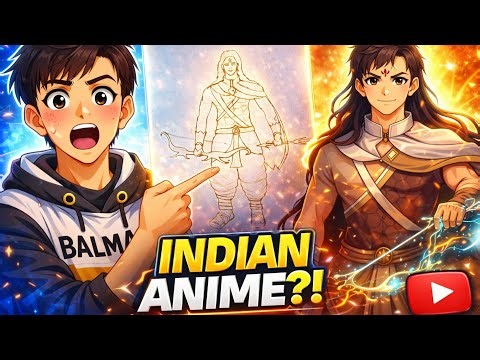 I Turned My Sketch Into INDIAN ANIME?! 😳🔥