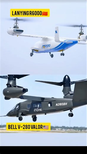 Lanying R6000 🇨🇳 vs Bell V-280 Valor 🇺🇸