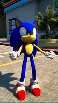 RED HULK Captured SONIC’s Super Car 😱 GOKU & SPIDERMAN Save Him! 🔥 GTA 5 #shorts