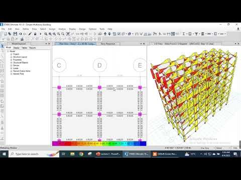 ETABS Lecture 3 | Guide for Beginners Analysis of Buildings | Civil Engineering
