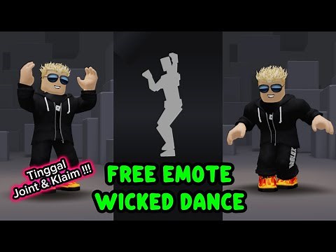 How to Get FREE ITEM EMOTE SECRET HANDSHAKE WICKED RP DANCE in ROBLOX 😍😍