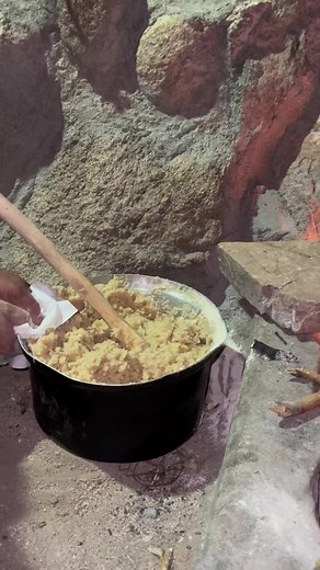 Authentic Cooking Over Open Fire: A Close-Up Experience