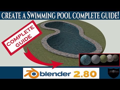 Blender 2.8 Swimming Pool New Full Tutorial
