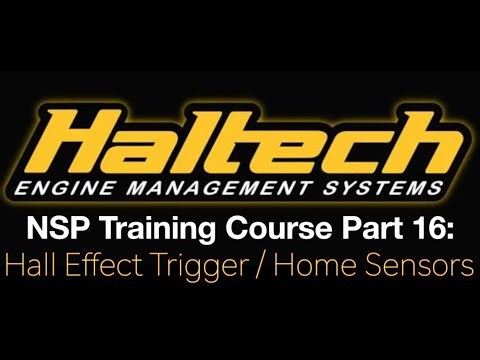 Haltech Elite NSP Training Part 16: Hall Effect Trigger / Home Sensors | Evans Performance Academy