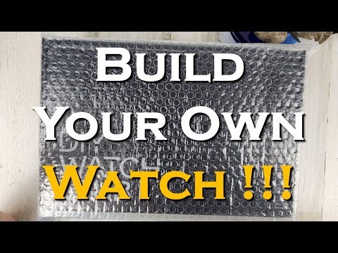 DIY Watch Club 40mm Pilot Watch Kit With DWC Pro Tool Set Upgrade Unboxing Video