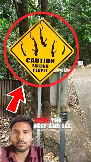 😱😱If you ever go into the forest and see this sign turn back ⁉️😱 #viral #facts #video #new