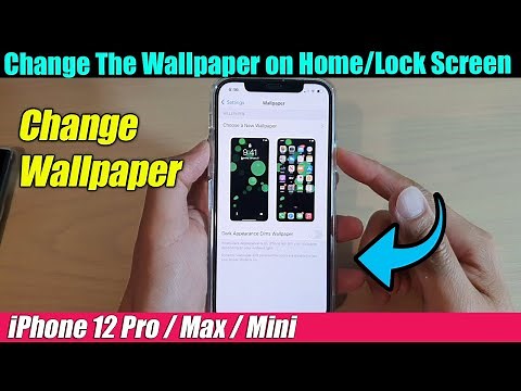 iPhone 12/12 Pro: How to Change The Wallpaper on Home/Lock Screen