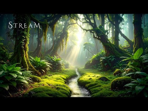 STREAM | Deep Ambient Relaxation Soundscape - Ethereal Meditative Fantasy Relaxing Music with Water