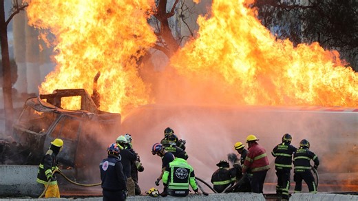 Vidéo. Explosion d'un camion-citerne à Mexico : trois morts