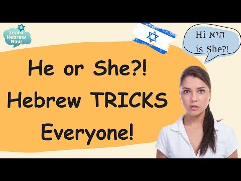 Hebrew for Beginners | Learn Hebrew Pronouns with Example Sentences Explained Clearly | Basic Hebrew