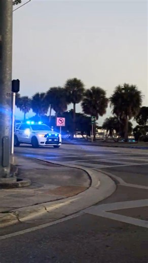 Police Responding Code 3 | Lights and Sound