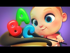 ABC alfabeto para bebés - Canciones infantiles y dibujos animados en español con Sunnyside