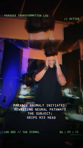 PARADOX LOG FILE 2: MANUAL SHUTDOWN FAILURE CONFIRMED …. NEURAL PATHWAYS OVERWRITTEN …. CODE MERGE HAS BEGUN | Junkie Kid