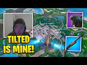 AsianJeff Clears Tilted Towers with the Evolved Godzilla Skin