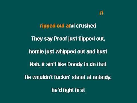 Eminem Going Through Changes clay wood karaoke