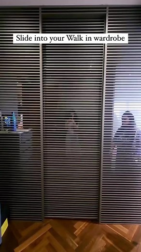 3.3K views · 12 reactions | Slide into this custom made walk in wardrobe✨ Here’s a wardrobe we designed for a client - keeping it modern, stylish & easily accessible. Planning your new wardrobe ? We can help. ✨ #interiordesign #reeltrending #reelsinstagram #explorepage #doors #new #interior #Bedroom #lounge #bathroom | meilleur.designstudio | Facebook