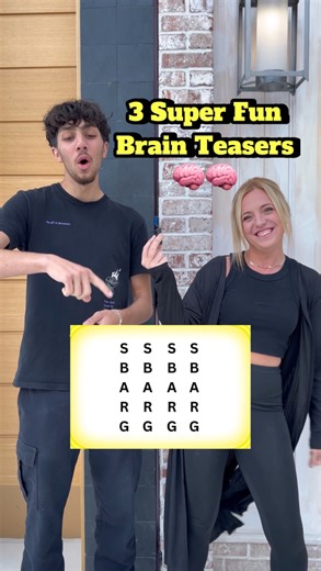 1.2M views · 14K reactions | 3 Super Fun Brain Teasers 易 #gameshow #braingame #brainteaser #puzzle #game #puzzles #puzzlelover #braingames #brainteasers #rebus #rebuspuzzle | The Ezz Show | Facebook